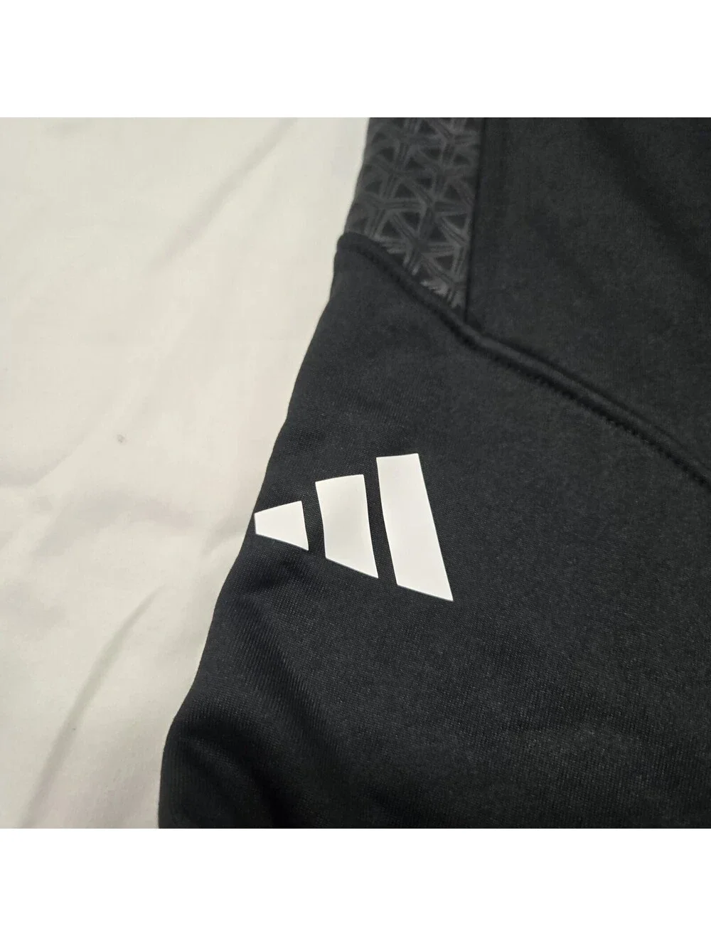 NWT Sz MEDIUM Men's Adidas 3SSB Logo Pants 2023 Adjustable Black Joggers HR5142